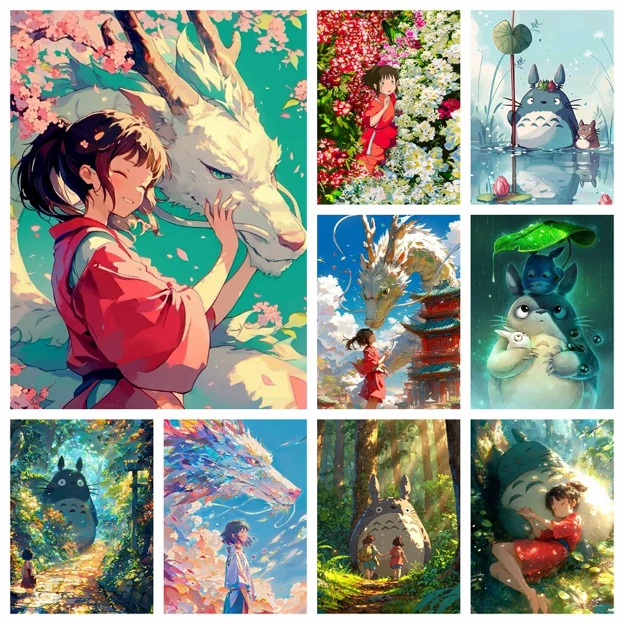 Embroidery Translate - DIY Oil Painting By Numbers Fantasy