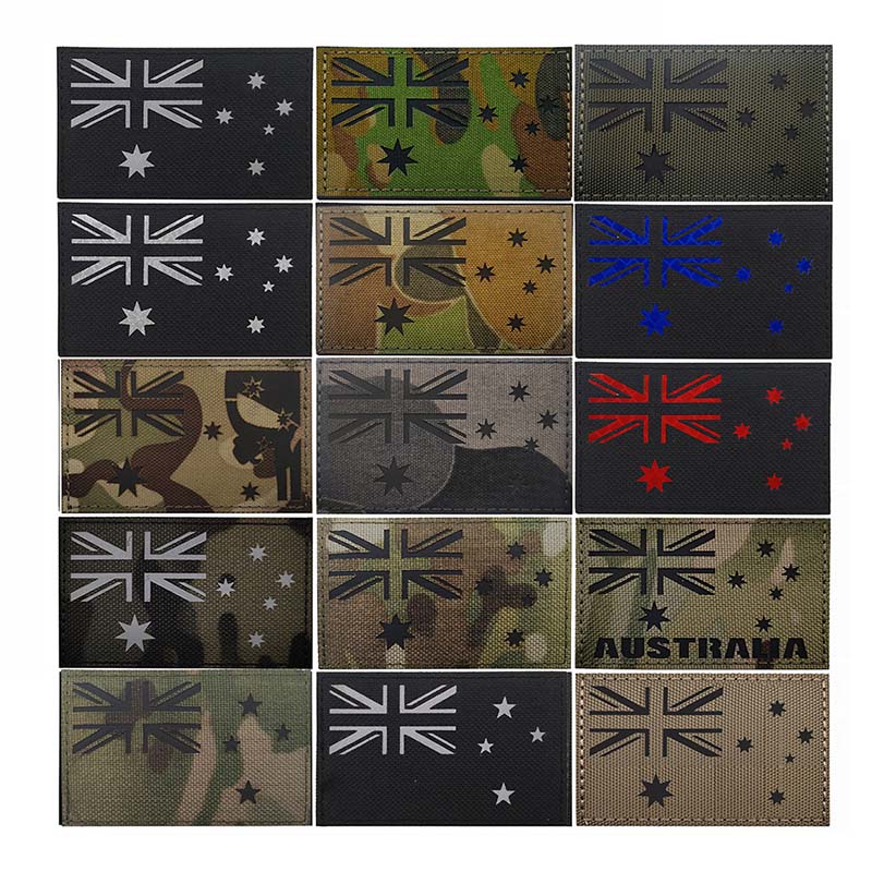 Embroidery Australia - Australian Flag Patch Fabric Applique Embroidery,Australia
