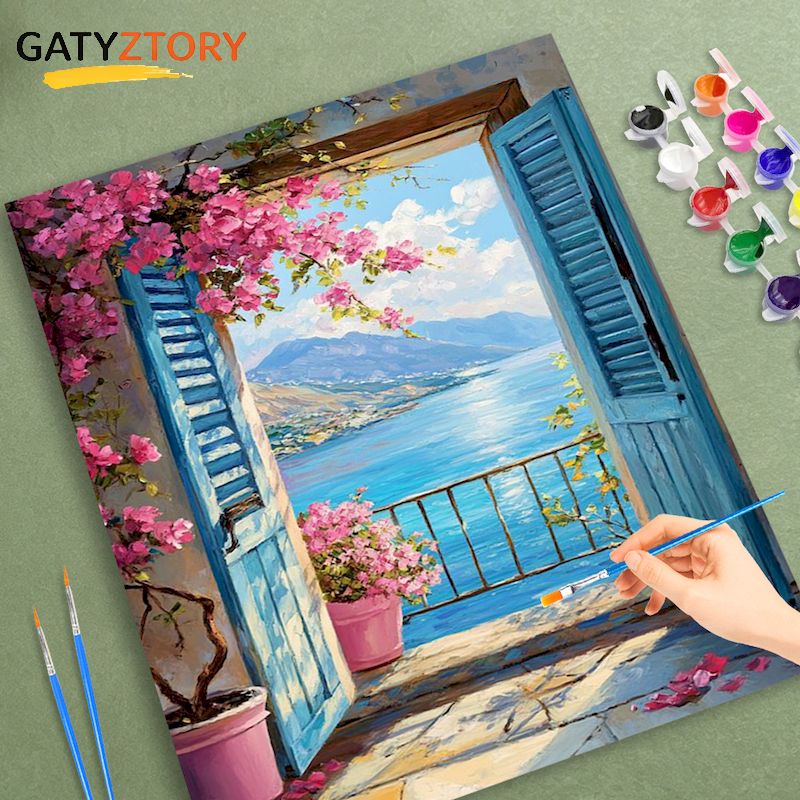 Embroidery Translate - GATYZTORY Paint By Numbers For Adult