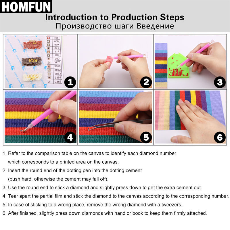 HOMFUN Full Square/Round Drill - Embroidery Jesus recensione e prezzo