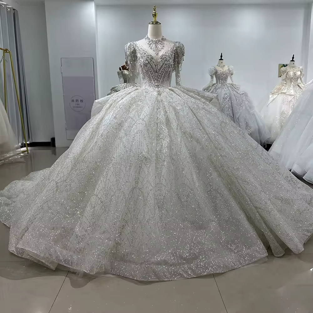 Bridal Wedding Dress Short Sle - Embroidery Organza recensione e prezzo