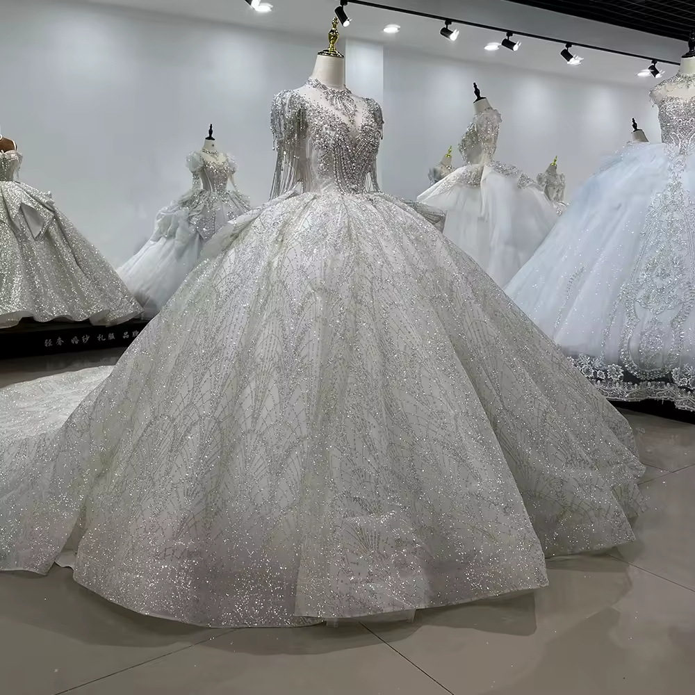 Bridal Wedding Dress Short Sle - Embroidery Organza recensione e prezzo