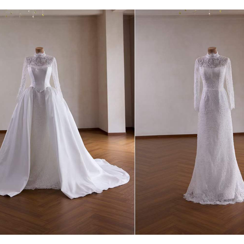 Customized Turtle Bridal Weddi - Embroidery Organza recensione e prezzo