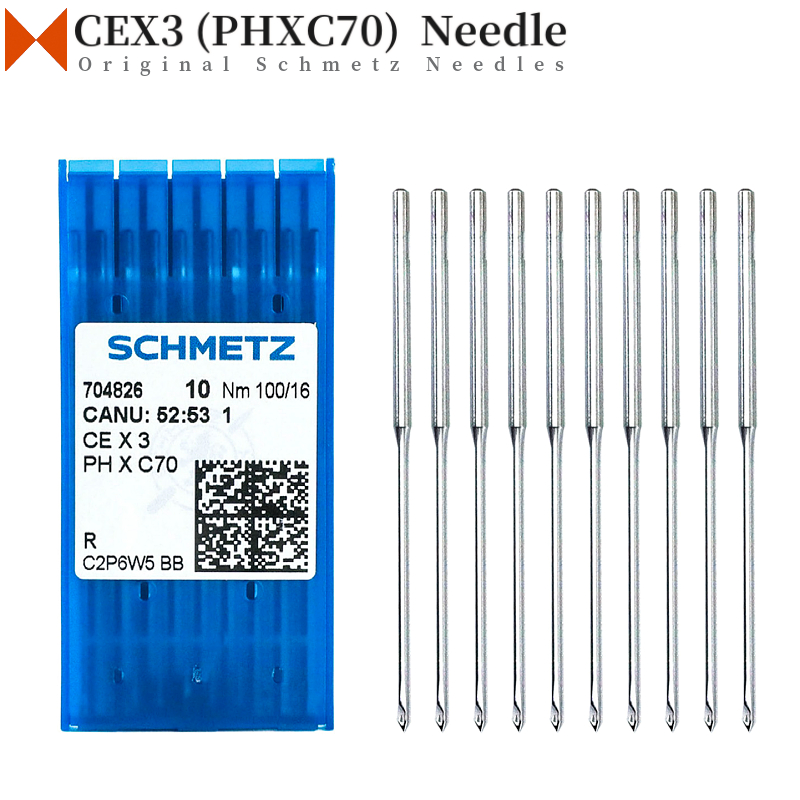 10 PCS CEX3 (PHXC70) Schmetz N - Embroidery Machine Barudan recensione e prezzo