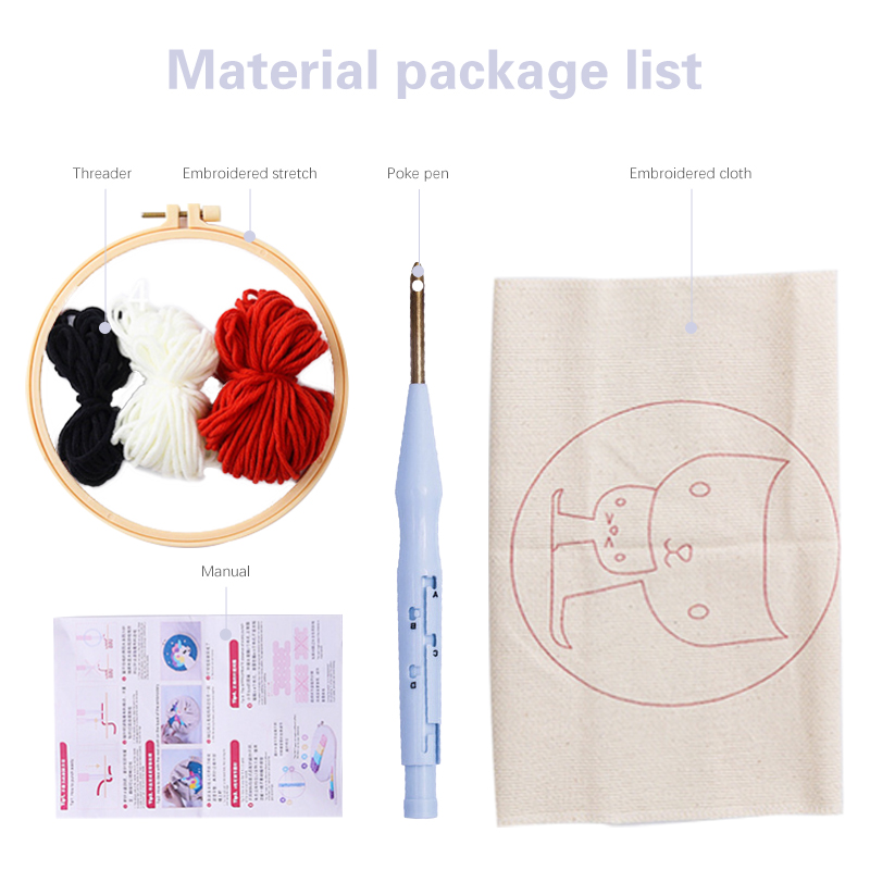 Punch Needle Embroidery Kit St - Embroidery Xmas Kits recensione e prezzo