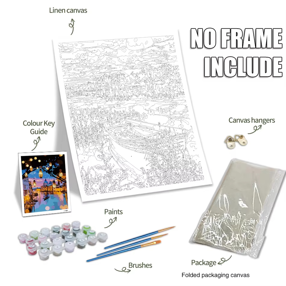 1pc frameless Oil Painting By  - Embroidery Translate recensione e prezzo