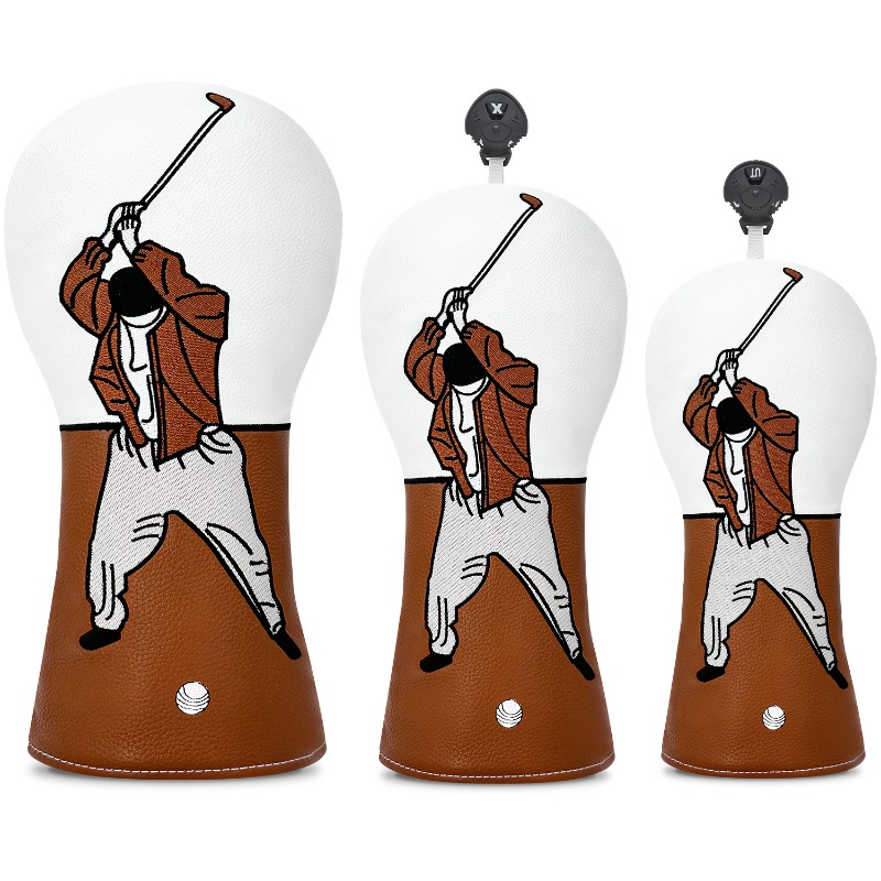 1pc High-Quality Golf Head Cov - Embroidery White recensione e prezzo