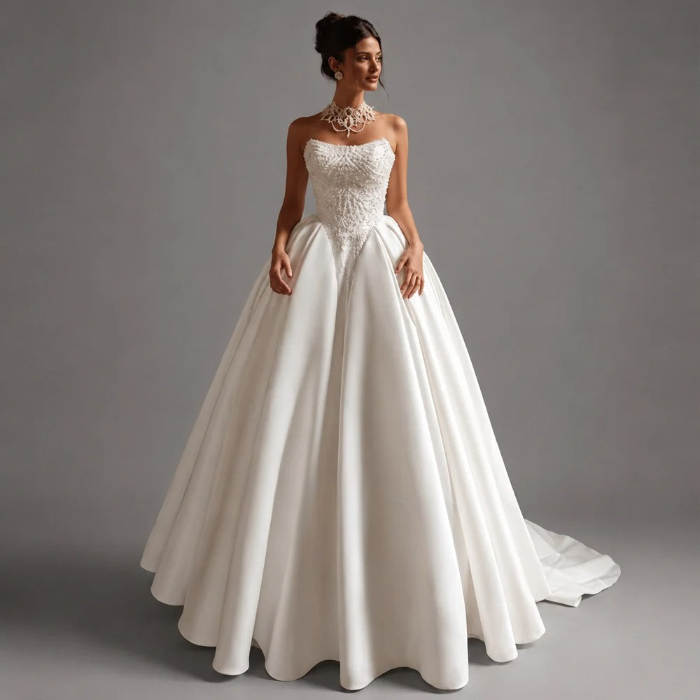 Customized Elegant Wedding Dre - Embroidery Online Design recensione e prezzo