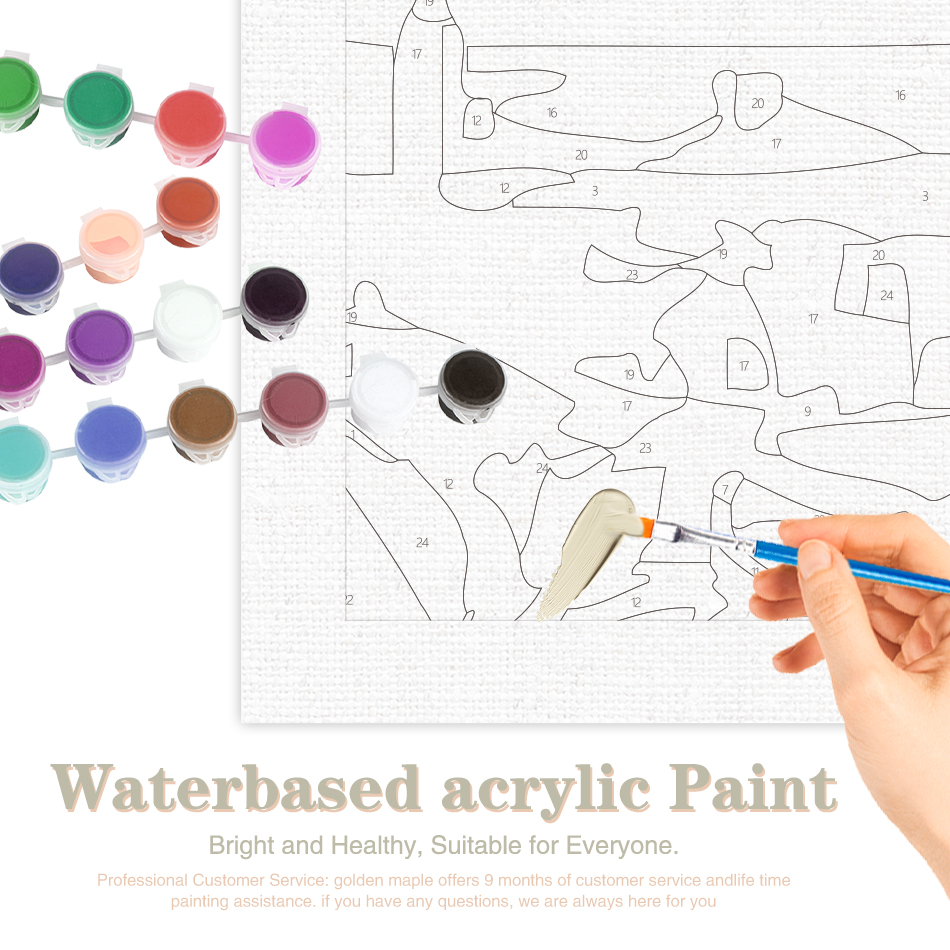 CHENISTORY Paint By Number Ani - Embroidery Translate recensione e prezzo