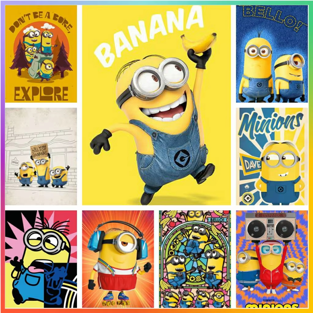 Cartoon Lovely Cute-M-Minions  - Embroidery Translate recensione e prezzo