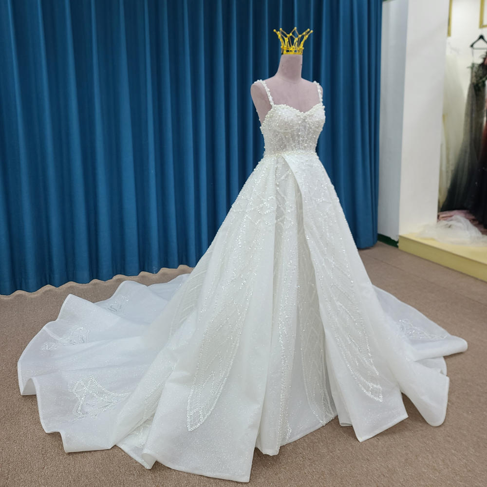 Brand New Classic Wedding Dres - Embroidery Organza recensione e prezzo