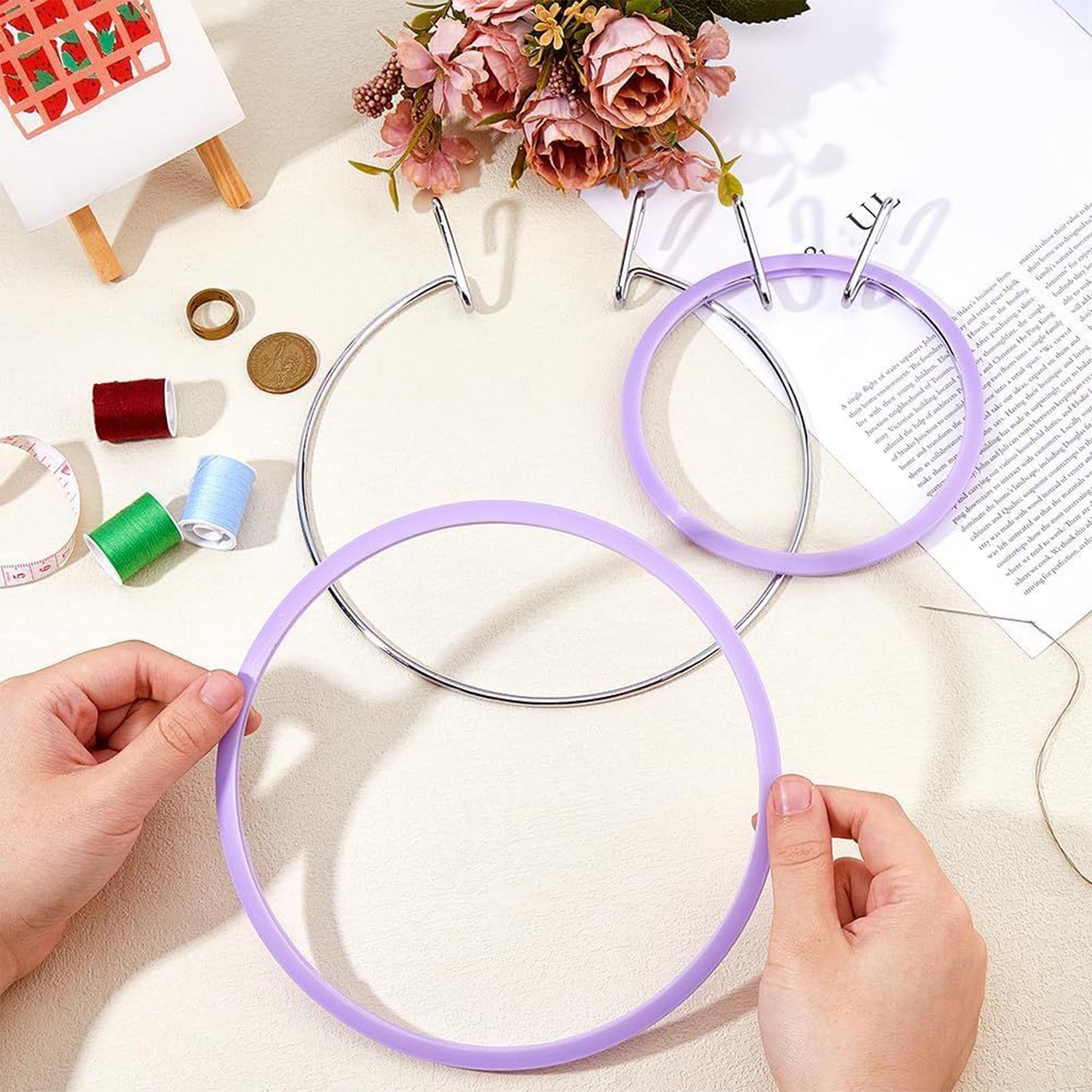 Hoop For Cross Stitching Metal - Embroidery In The Piece recensione e prezzo
