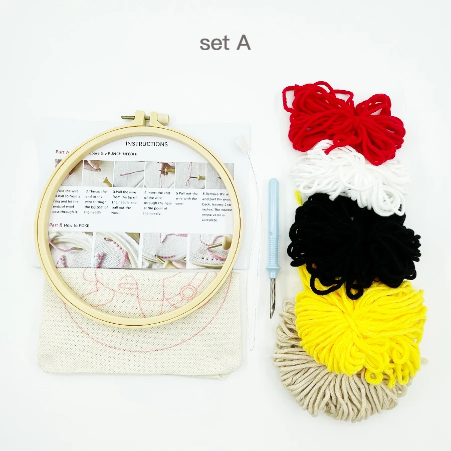 Xmas Punch Needle Embroidery K - Embroidery Xmas Kits recensione e prezzo