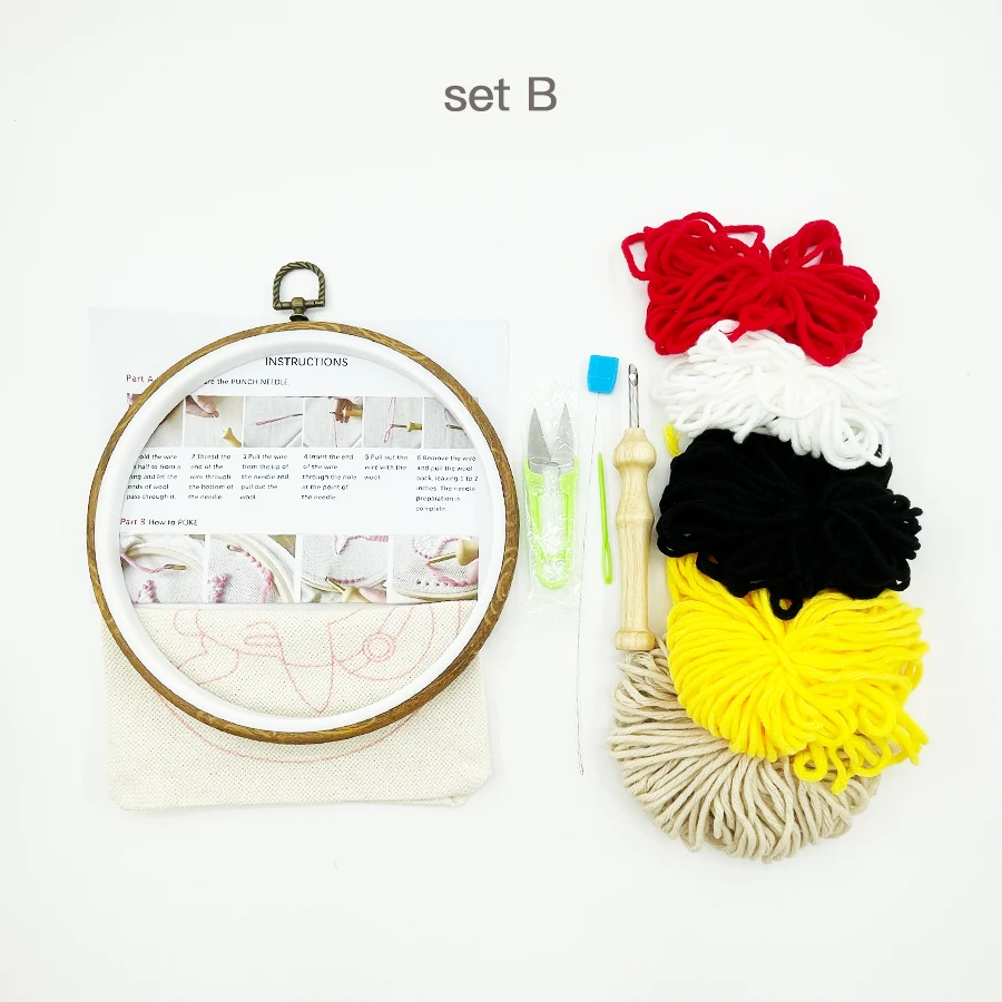 Xmas Punch Needle Embroidery K - Embroidery Xmas Kits recensione e prezzo