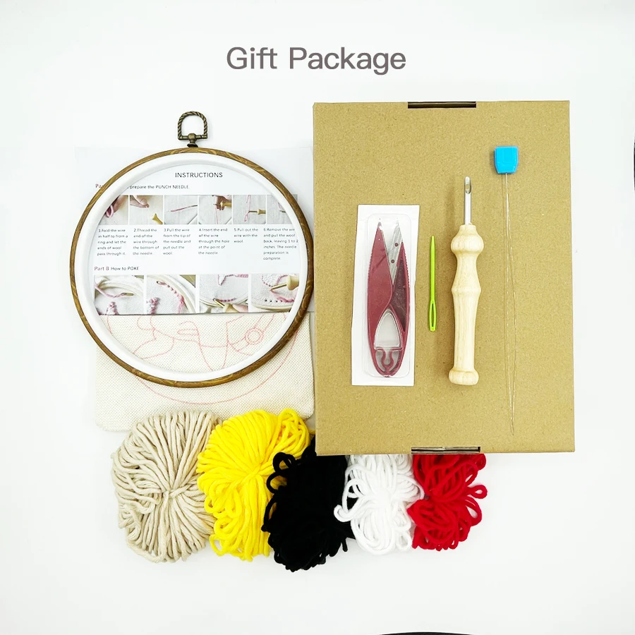 Xmas Punch Needle Embroidery K - Embroidery Xmas Kits recensione e prezzo