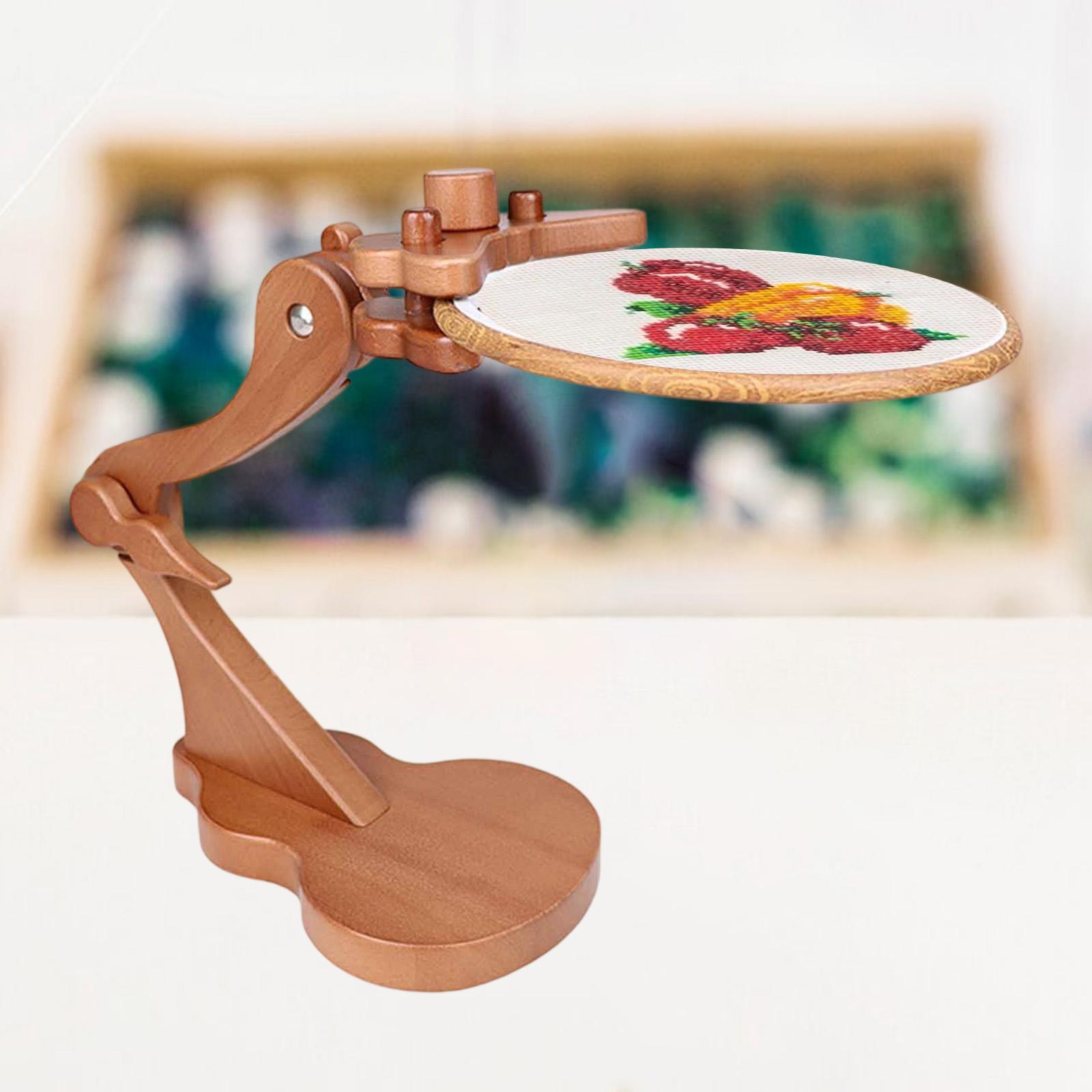 Embroidery Hoop Holder Wood Em - Embroidery Hoop Stand recensione e prezzo