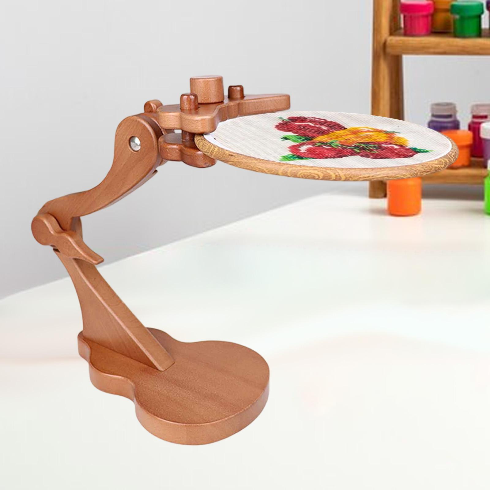 Embroidery Hoop Holder Wood Em - Embroidery Hoop Stand recensione e prezzo