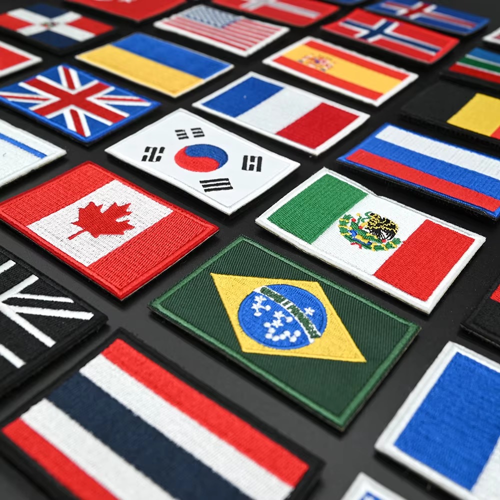 Embroidery Flag Patch US UK Ca - Embroidery Australia recensione e prezzo