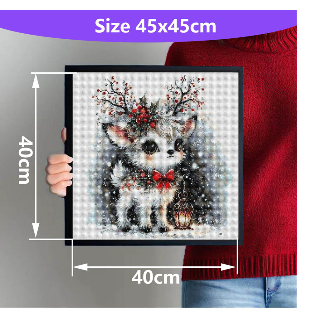 Full Drill Diamond Embroidery  - Embroidery Xmas Kits recensione e prezzo