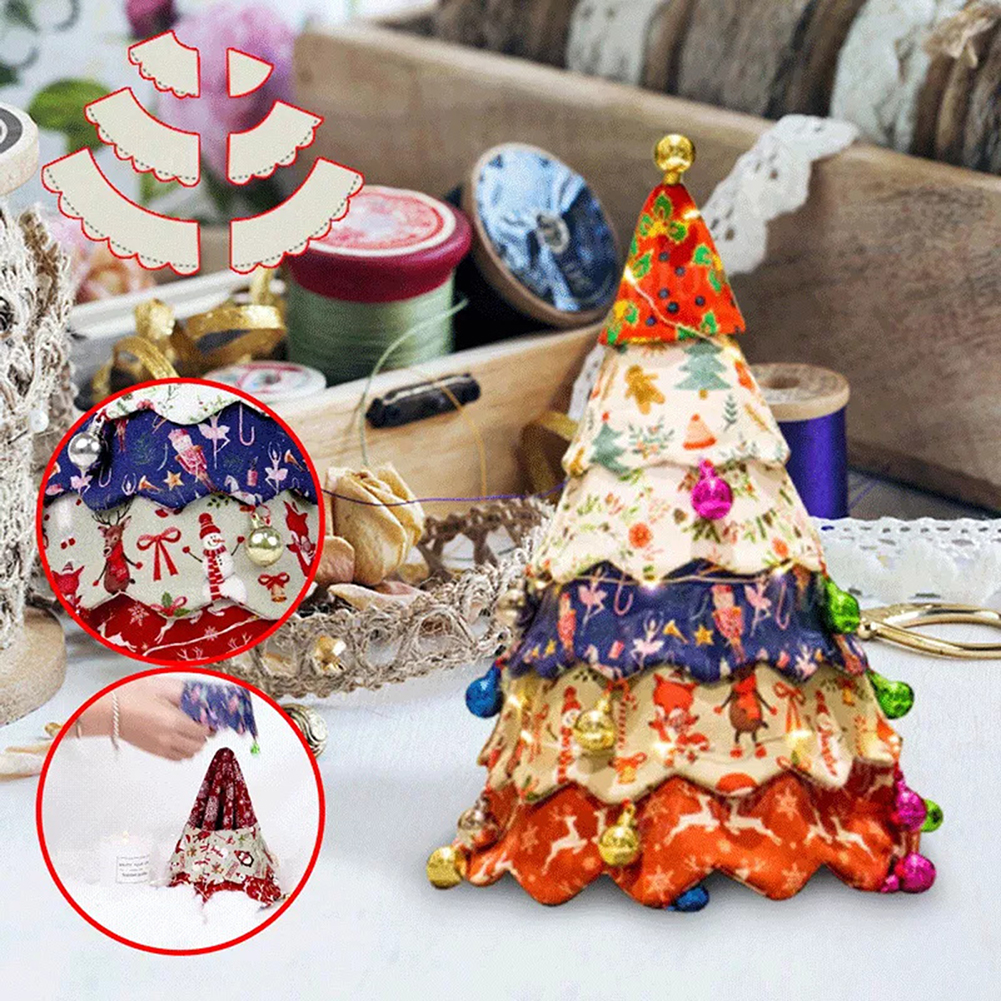 Xmas Tree Hand-made Templates  - Embroidery Xmas Kits recensione e prezzo