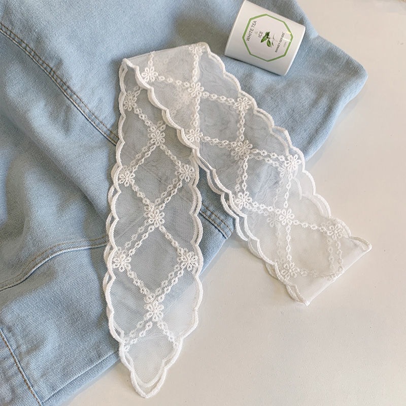 AWAYTR  Long Women Lace Floral - Embroidery Ribbon recensione e prezzo