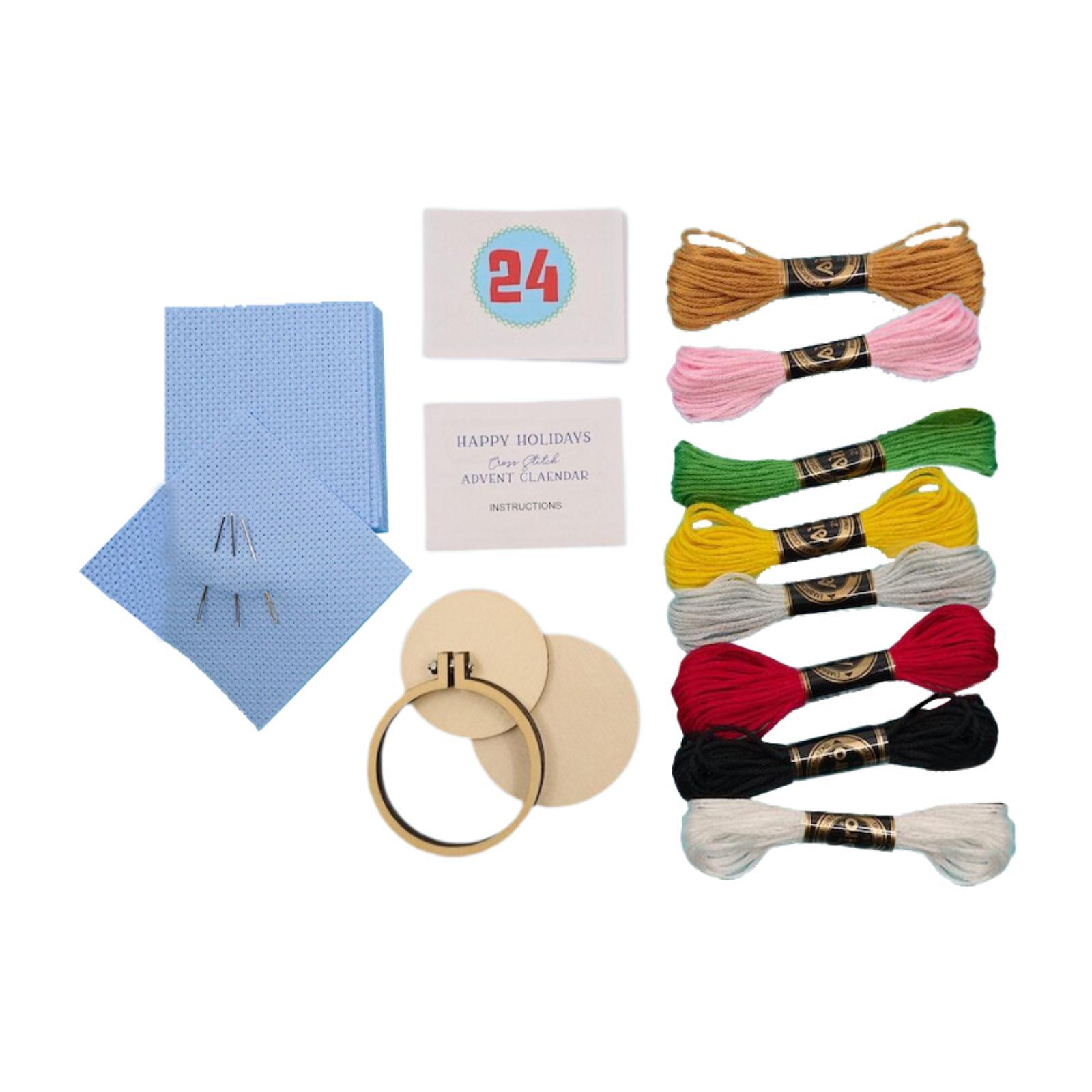 Christmas Advent Calendar,Xmas - Embroidery Xmas Kits recensione e prezzo