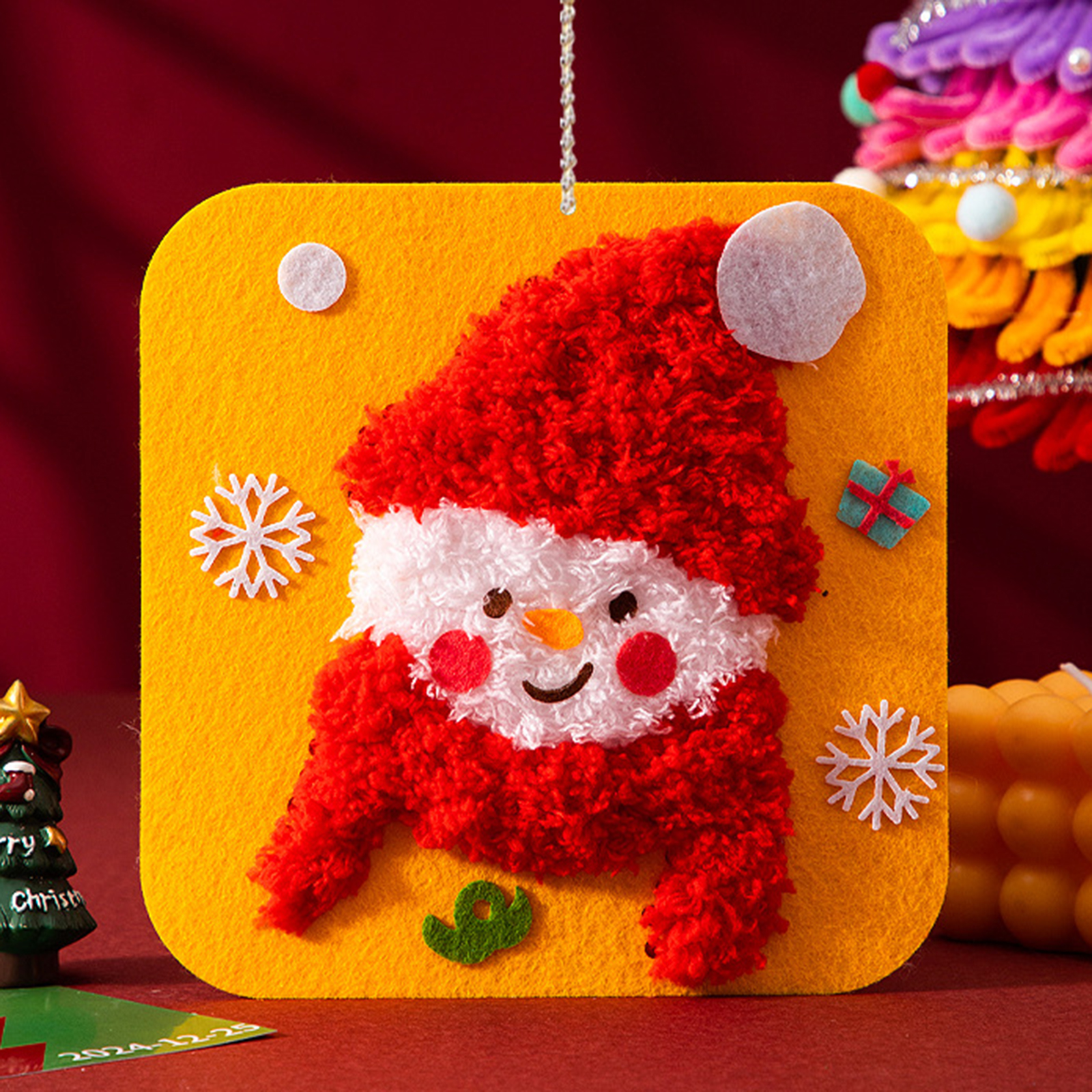 Lovely Animal Embroidery Doll  - Embroidery Xmas Kits recensione e prezzo