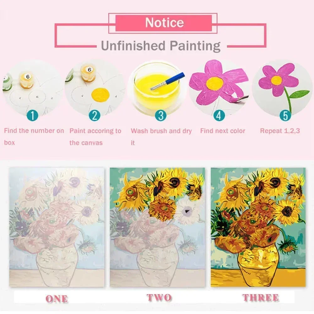 Oil Painting By Numbers Choso  - Embroidery Translate recensione e prezzo