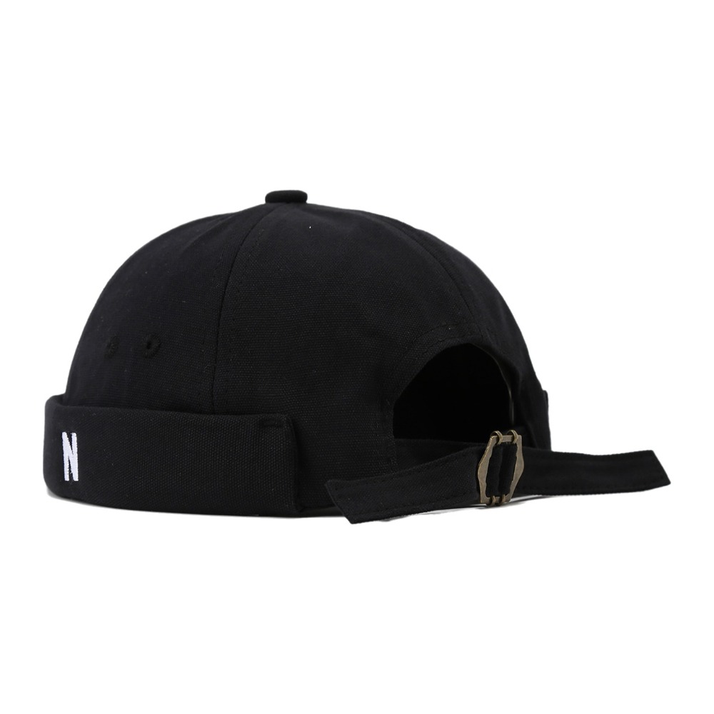 Cotton Brimless Hat Breathable - Embroidery Letter N recensione e prezzo