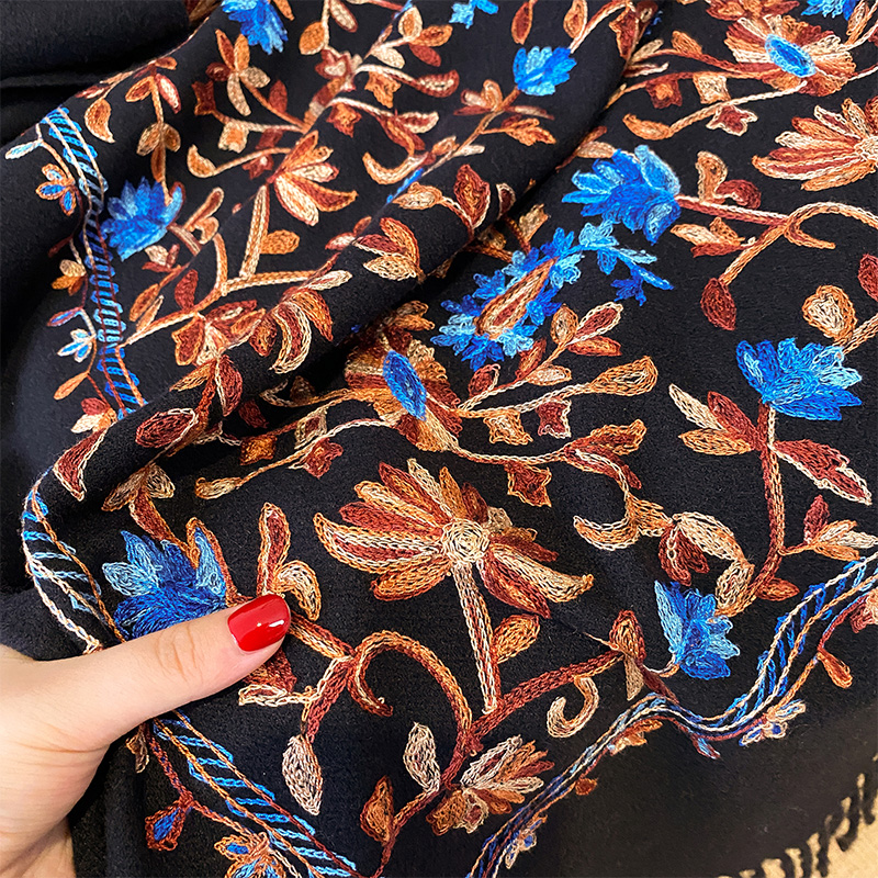 New Luxury Design Winter Embro - Embroidery Pashmina recensione e prezzo