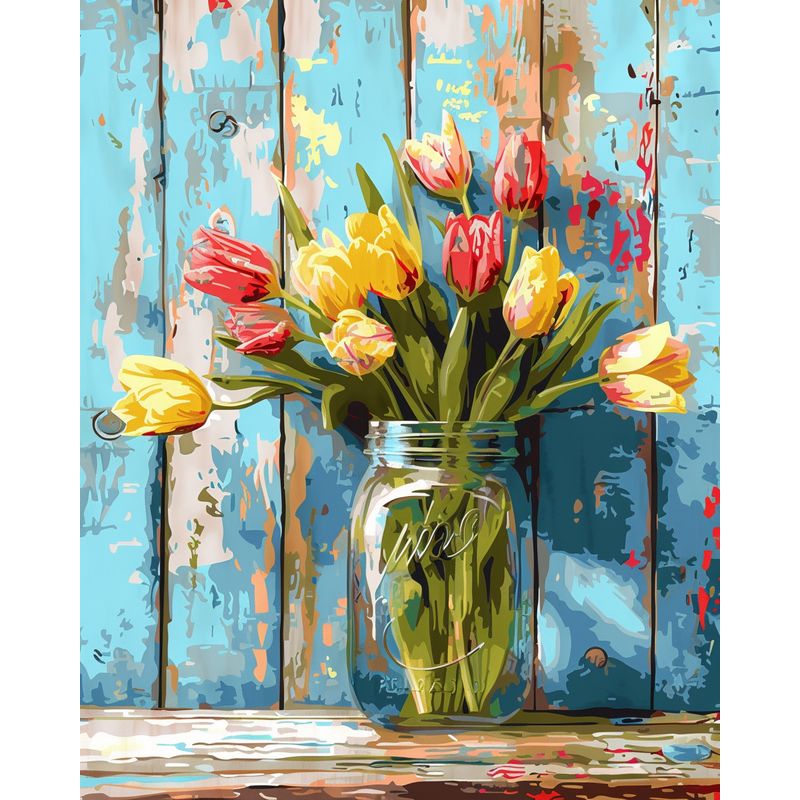 Painting By Numbers Flowers Ac - Embroidery Translate recensione e prezzo