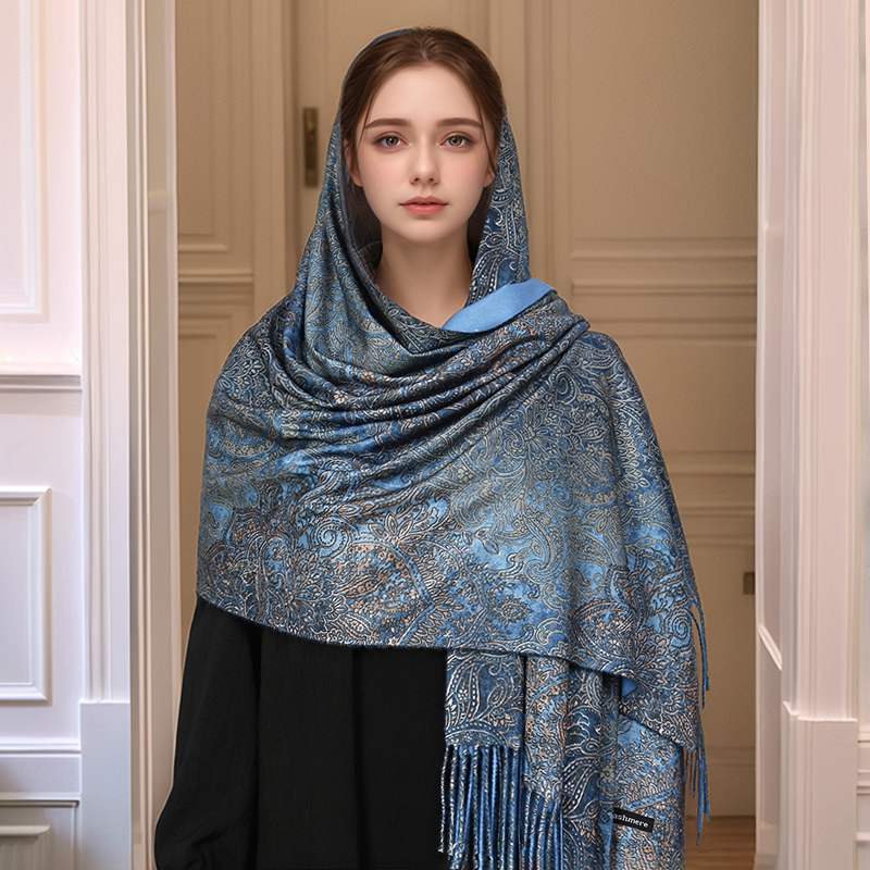 Luxury Paisley Pashmina Shawl  - Embroidery Pashmina recensione e prezzo