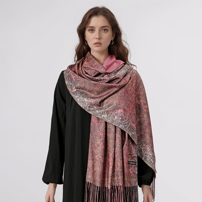Luxury Paisley Pashmina Shawl  - Embroidery Pashmina recensione e prezzo