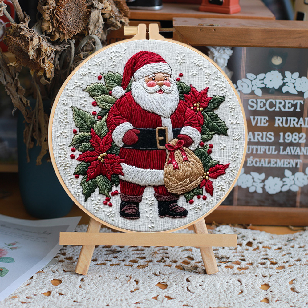 1 Set Christmas Embroidery Kit - Embroidery Xmas Kits recensione e prezzo