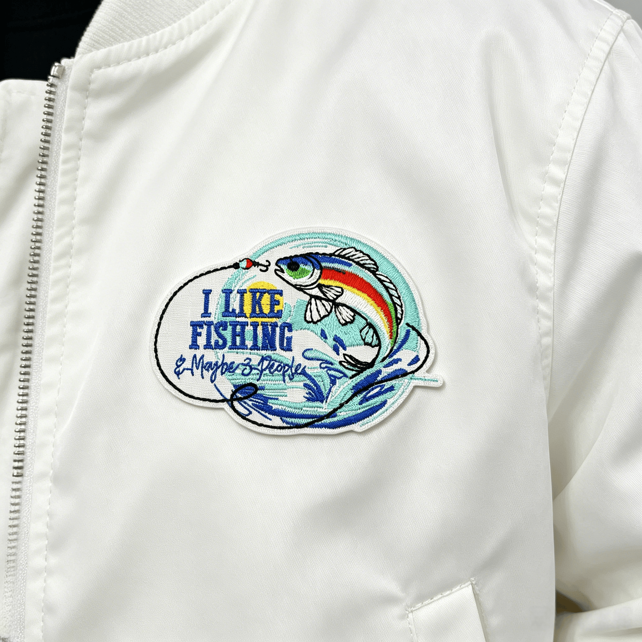 Three-Piece Set of I Like Fish - Embroidery Online Design recensione e prezzo