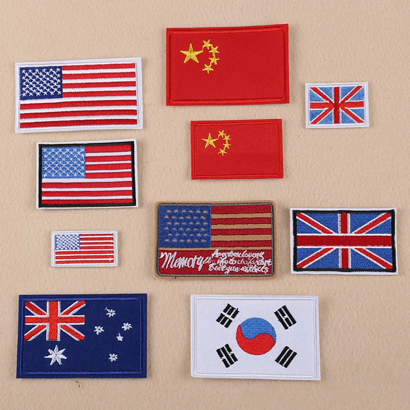 US Australia China England Fla - Embroidery Australia recensione e prezzo