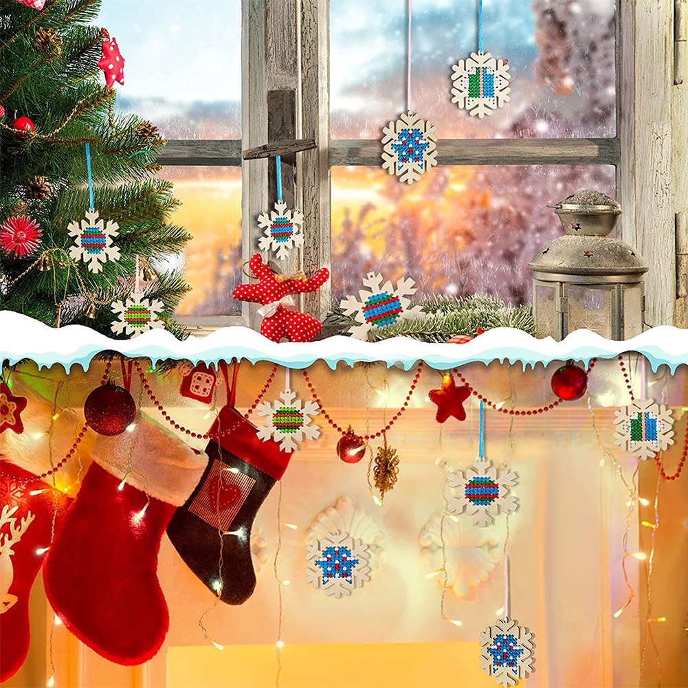 Cross Stitch Hanging Pendant G - Embroidery Xmas Kits recensione e prezzo