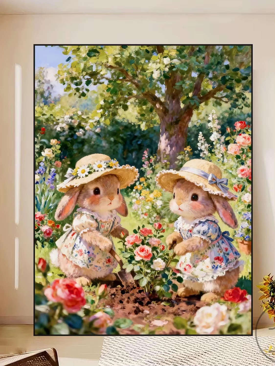 Country Rabbit Design Oil Pain - Embroidery Translate recensione e prezzo