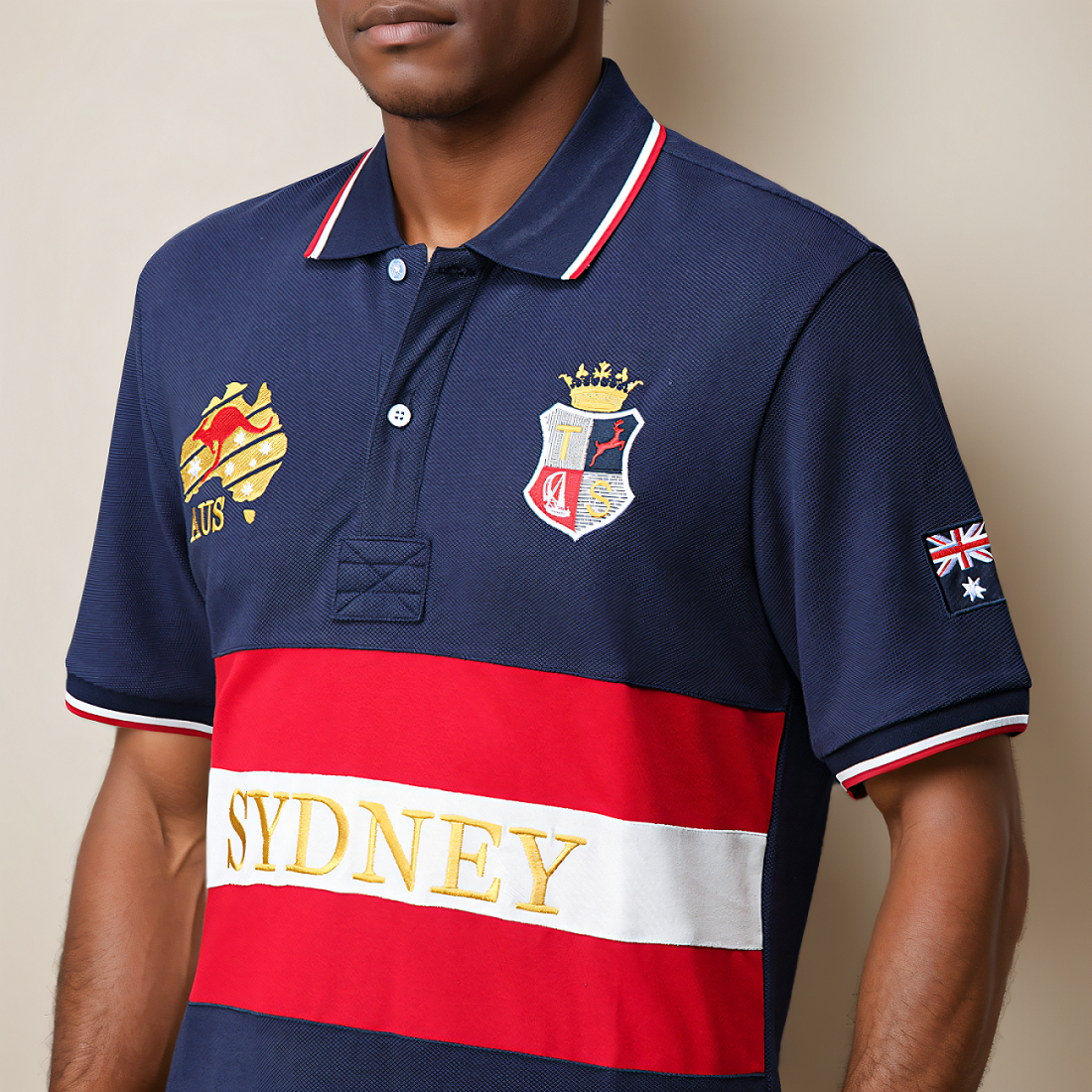 Men's polo shirt Australia Syd - Embroidery Australia recensione e prezzo