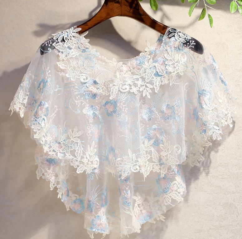 Women's Spring Summer flower e - Embroidery Pashmina recensione e prezzo
