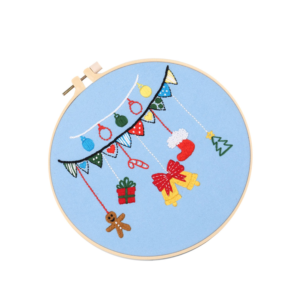1 set 1 Set Christmas Themed E - Embroidery Xmas Kits recensione e prezzo