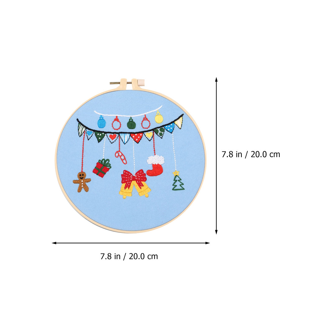 1 set 1 Set Christmas Themed E - Embroidery Xmas Kits recensione e prezzo