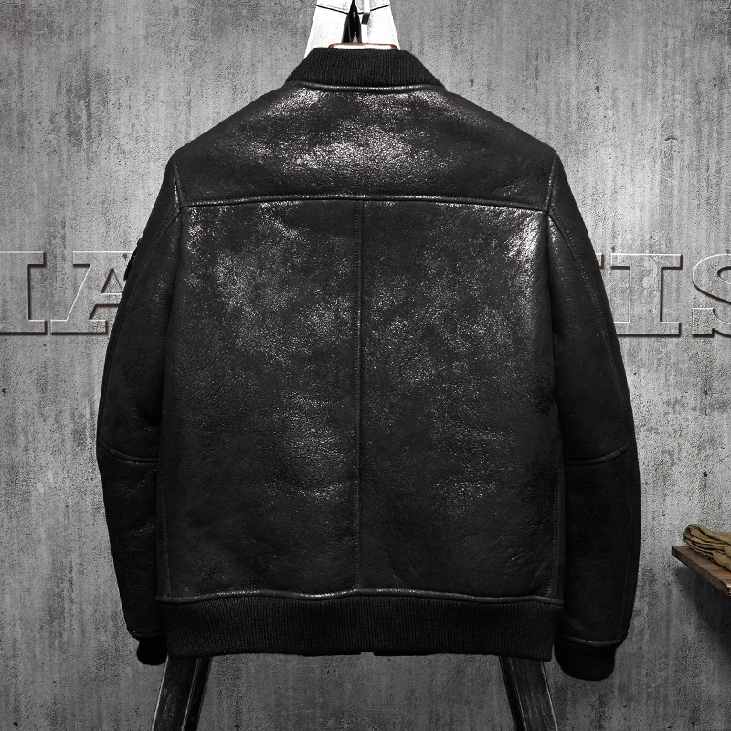 Denny&Dora Men's Shearling Coa - Embroidery Australia recensione e prezzo