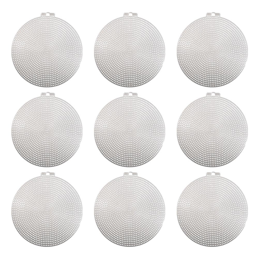 5 Pieces 14.7cm Round Plastic  - Embroidery In The Piece recensione e prezzo