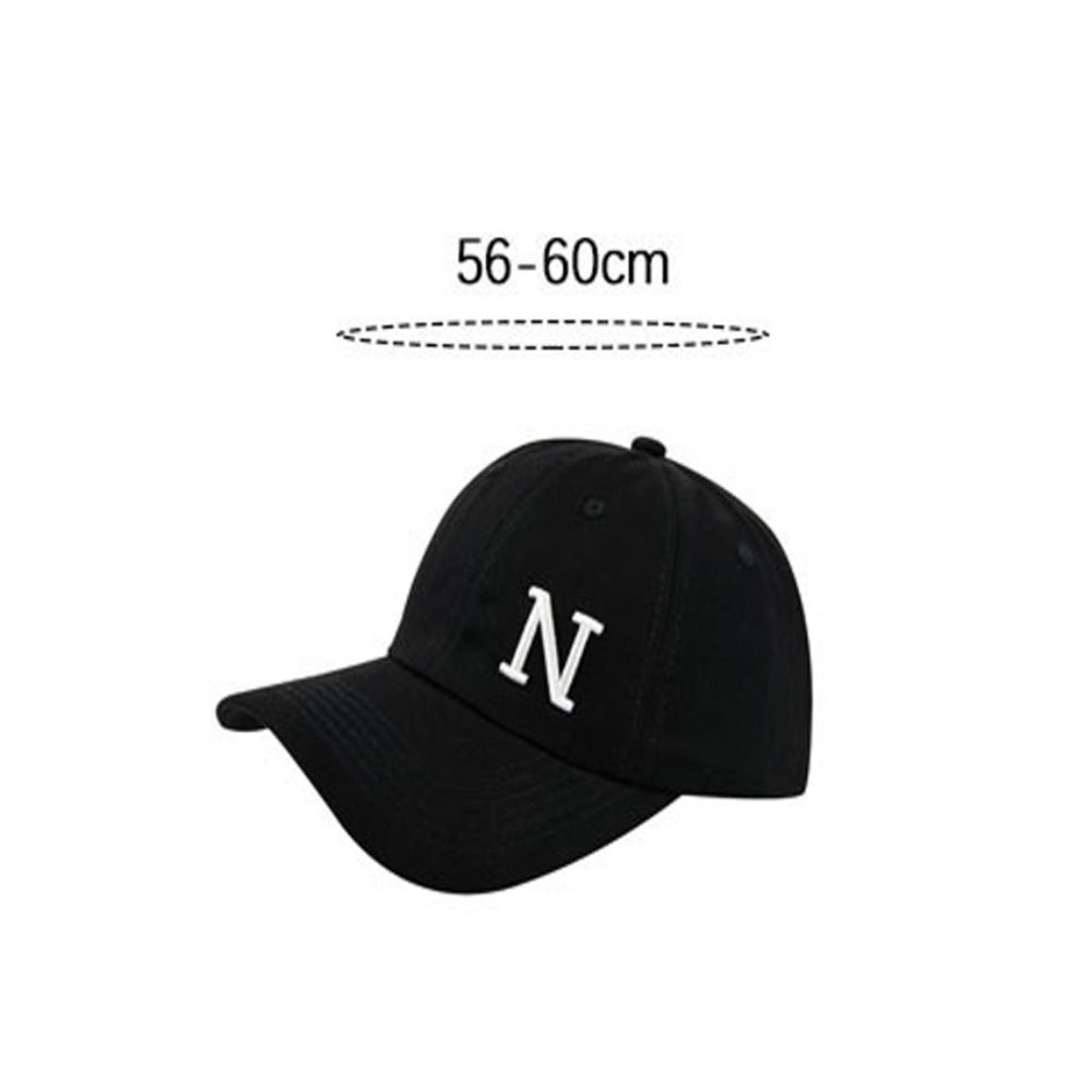 Casual N Letter Embroidery Bas - Embroidery Letter N recensione e prezzo