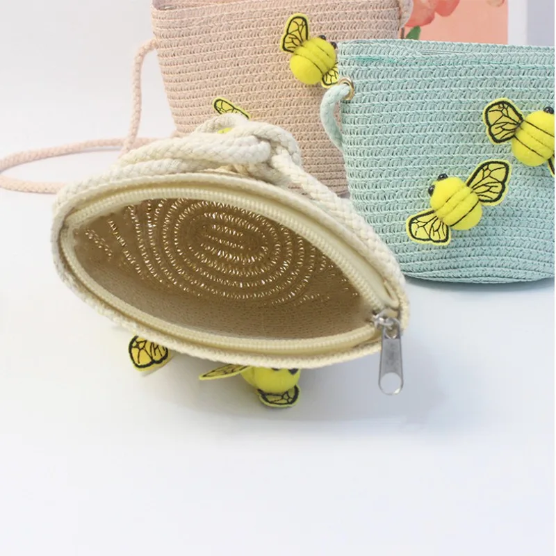 Children's Straw Crossbody Bag - Embroidery Wallet recensione e prezzo