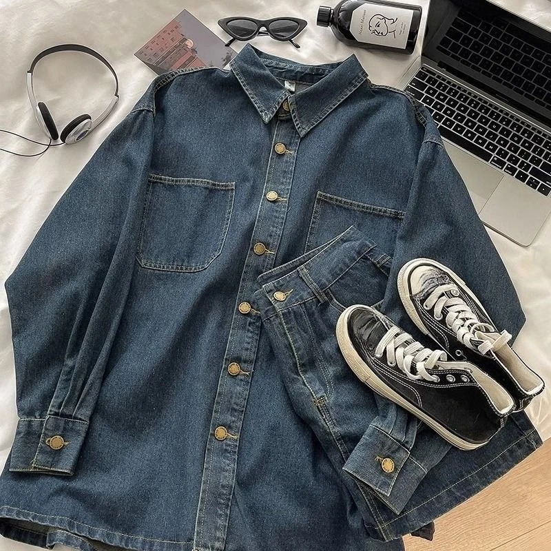 Y2K Denim Skirt Set: Vintage J - Embroidery Set recensione e prezzo