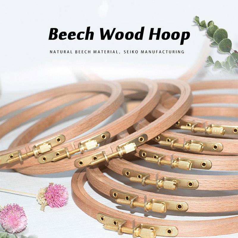 1pcs High Quality Beech Wood E - Embroidery Hoop Stand recensione e prezzo