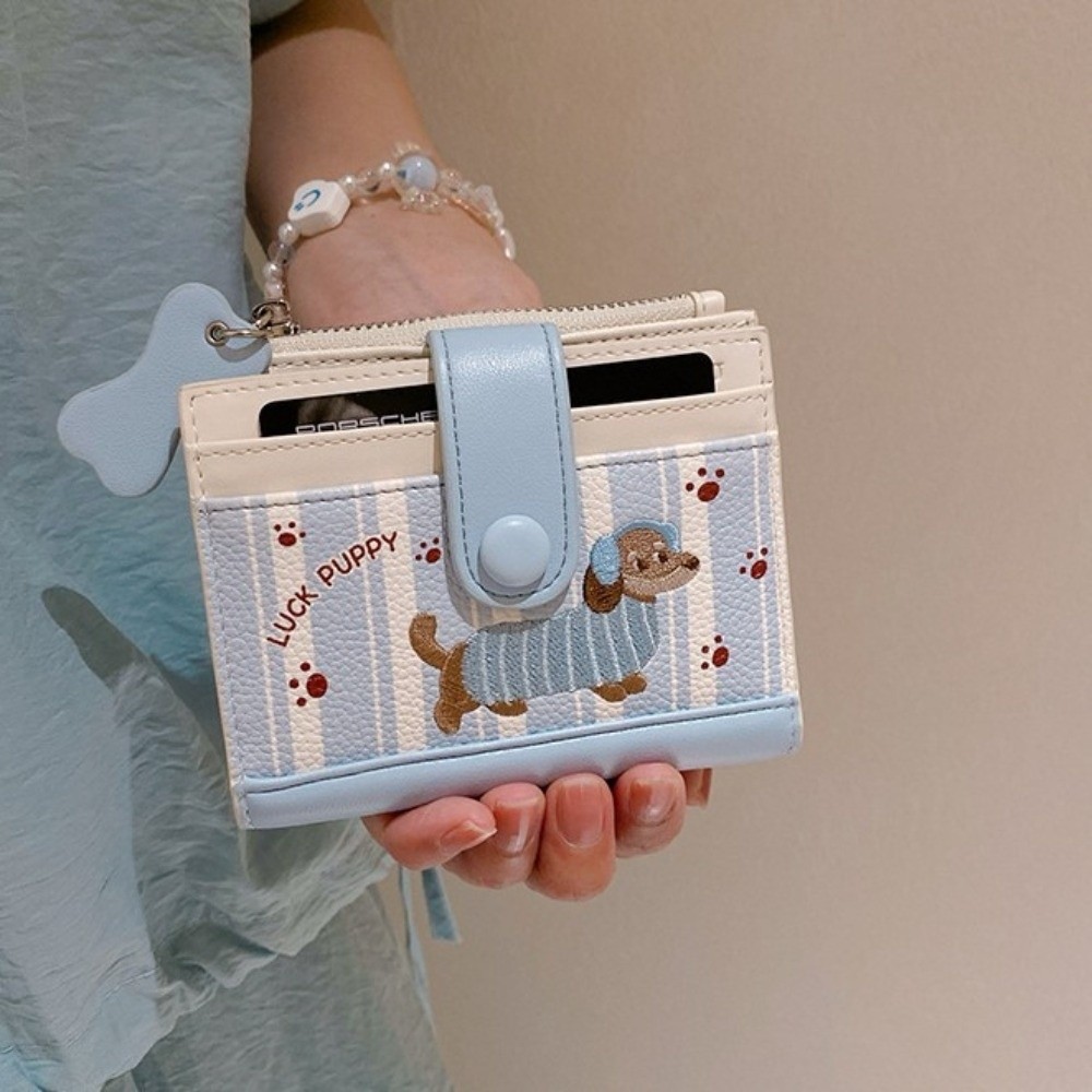 Korean Style Dachshund Embroid - Embroidery Wallet recensione e prezzo