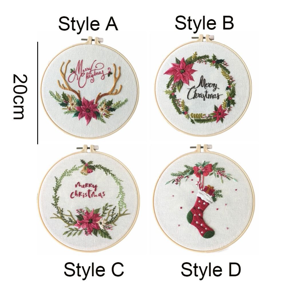 Xmas Gifts DIY Christmas Embro - Embroidery Xmas Kits recensione e prezzo